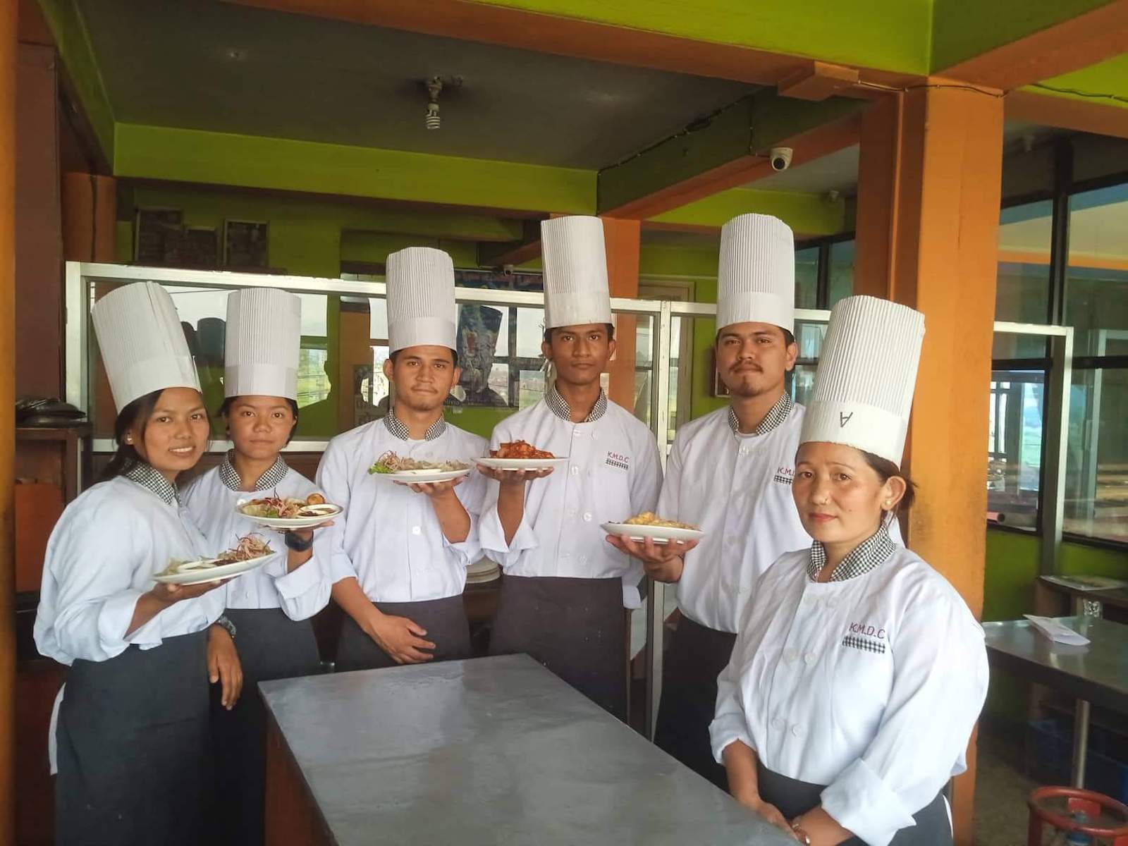 Formation aide de cuisine - jeunes de Magarsalu (Grammar School) 