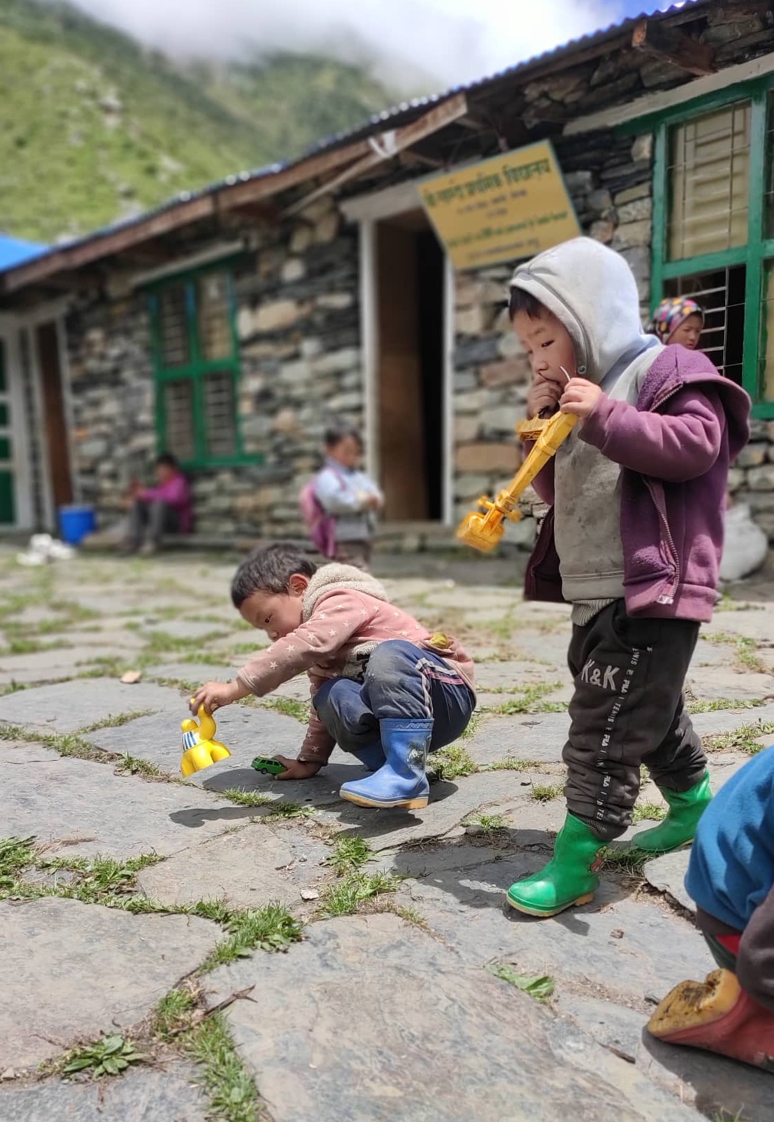 3 jeux enfants école de Samdo septembre 2020