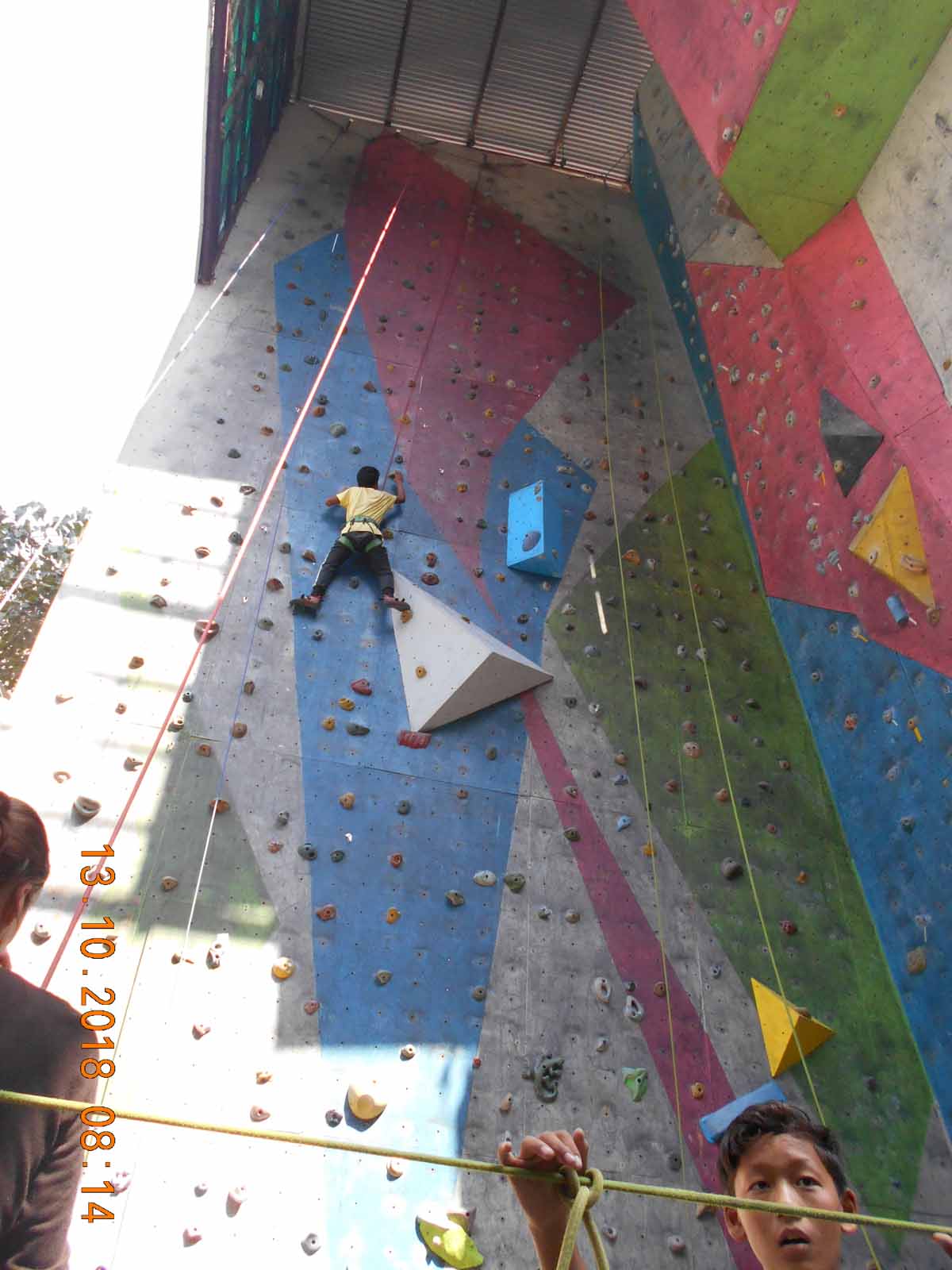 entrainement a l'escalade