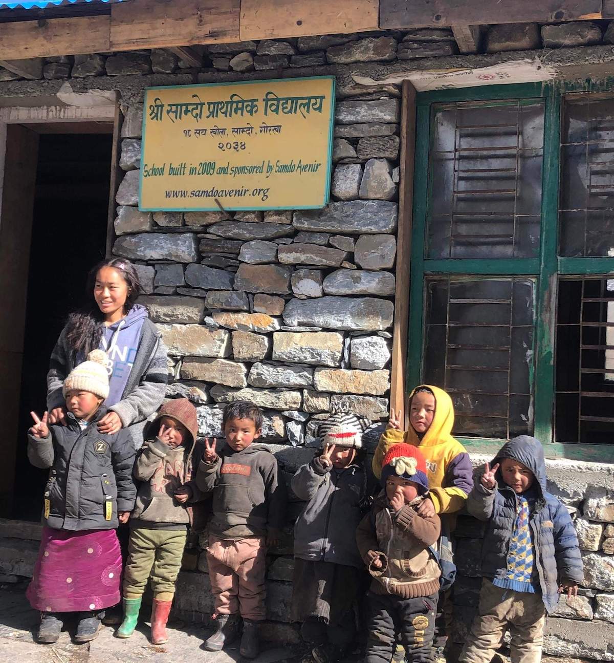 Classe maternelle, village de Samdo (2022)