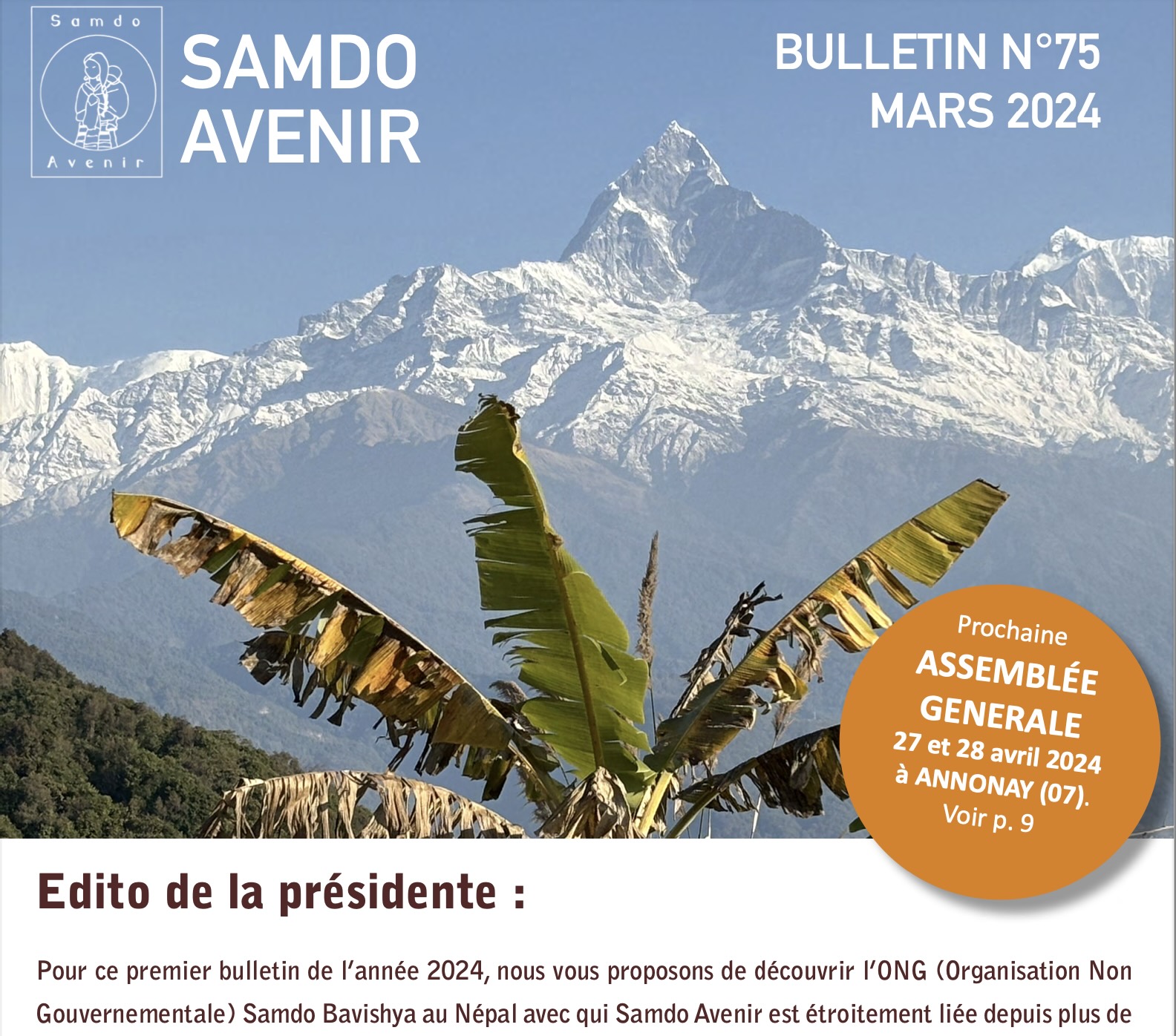 Bulletin n°75 - Découverte de Samdo Bavishya