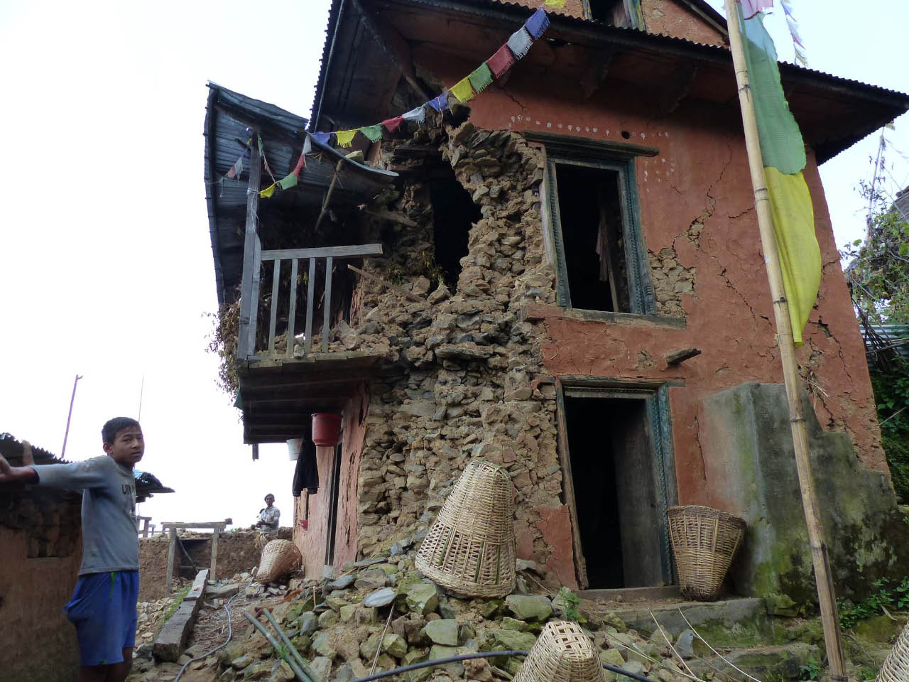 Maison détruite, Magarsalu