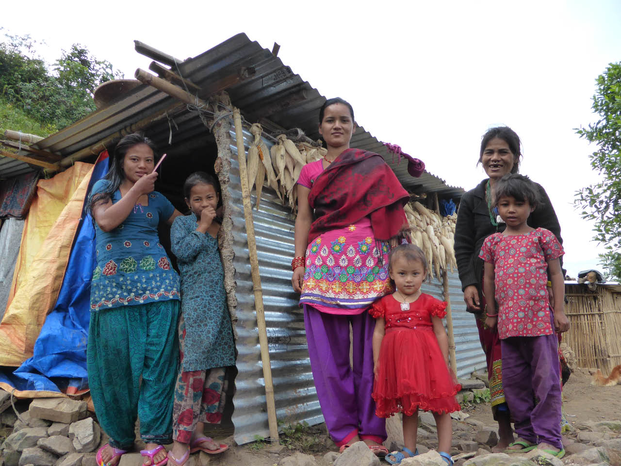 Famille, village de Magarsalu