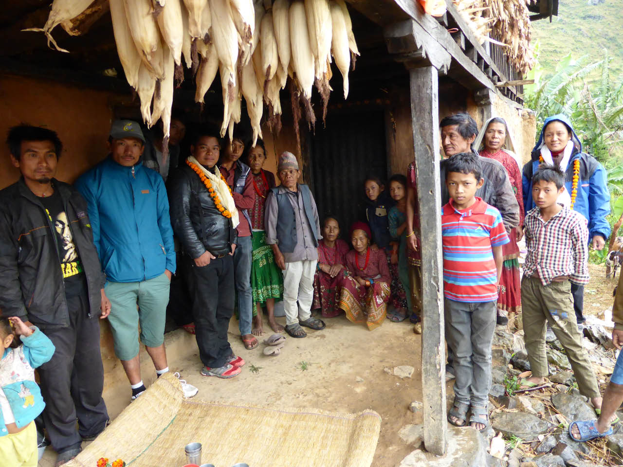 Habitants du village de Magarsalu