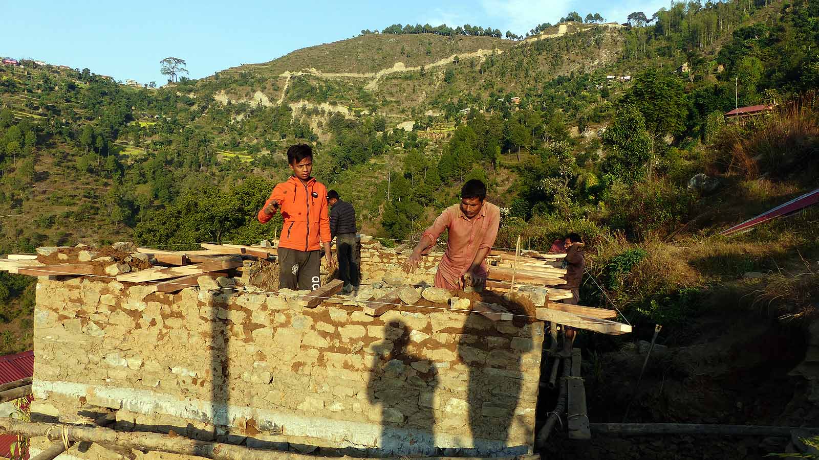 construction des gîtes d'accueil